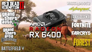 Radeon RX 6400 - Test in 10 Games