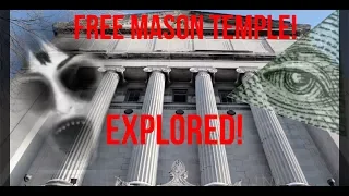 Aurora Masonic Temple (Burned down!) See what it looked like inside before it caught fire!