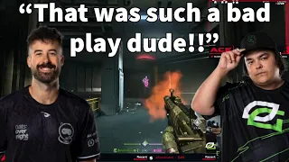 OpTic FormaL Reacts To ACE's Bad Play Checking Out His Team IN The HCS Pro Series!!