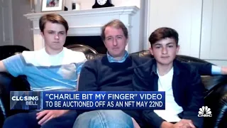 'Charlie bit my finger' video to be auctioned off as an NFT on May 22nd