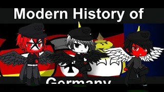gacha club countryhumans reaction to Morden history of Germany
