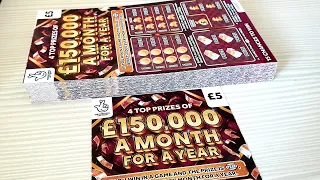 Full £300 Pack LIVE New Scratch Cards @GlitteryBoxScratchies