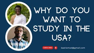 Why do you want to study in the USA | This is the best answer to get your visa approved