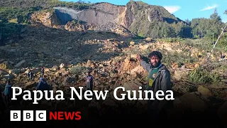 Papua New Guinea landslide leaves many feared dead as remote villages hit | BBC News