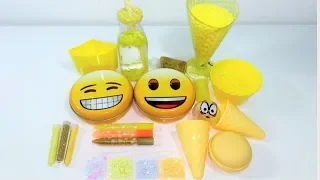 Tedy Tells...How to Make Yellow Crunchy Slime | Slime Story | 67