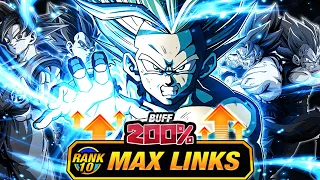 200% LEADER SKILL BUFF! LEVEL 10 LINKS 100% RAINBOW STAR LR INT SSJ2 GOHAN! (DBZ: Dokkan Battle)