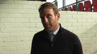 Simon Rusk Post-Match Interview - Wrexham AFC