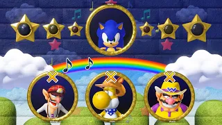 #mariopartysuperstars Mario Party Series Part 16 - Sonic vs Wario vs Yoshi vs Waluigi