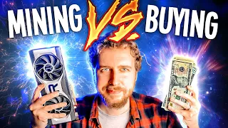 Mining vs buying crypto in 2024 (Fully explained with examples & numbers!)