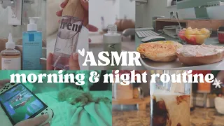 ASMR | morning & night routine