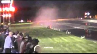 RccVideo's John crashes his Firebird Renegade Racing Association Thompson Raceway Park TRP wreck