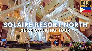 The NEW 5 STAR HOTEL & CASINO in Quezon City - SOLAIRE RESORT NORTH [4K] Philippines - May 2024