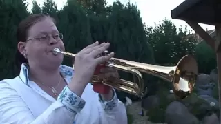 Happy Trumpet Duo - La montanara.