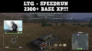 LTG "SPEEDRUN WIPE OUT" Gameplay at "PROKHOROVKA" map - WoT Console