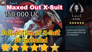 Action New Blood Raven X Suit Skin | Spent 150,000 UC for Max 6 Level & all items in event | X-Suit