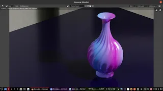 Blender 2.8: урок в русском интерфейсе для начинающих. Радужная ваза