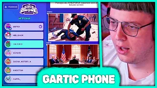 Пятёрка играет в Gartic Phone, но с Нейросетью 😂 Гартик Фон с Подписчиками (Нарезка стрима 5opka)