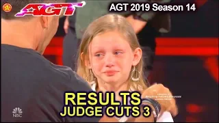 RESULTS JUDGE CUTS Week 3 Who Advanced to Live Show? America's Got Talent 2019 Judge Cuts AGT
