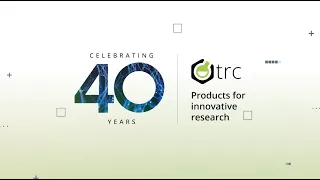 40 years of specialty research chemicals with TRC