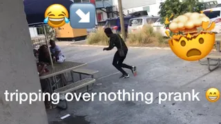 Tripping over nothing prank must watch😂‼️🔥