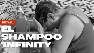 Mi mamá utilizo el shampoo infinity (broma)