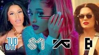 How Would YG, SM, JYP, BigHit Do 'Bang Bang' TEASER? (Ariana Grande, Jessie J, Nicki Minaj)