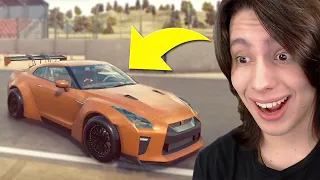 RECONSTRUÍ O NISSAN GTR DE R$2.000.000 NO CAR MECHANIC SIMULATOR!!