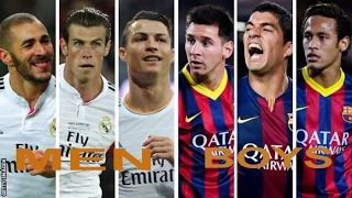 Men vs Boys (Bale ,Benzema ,Ronaldo vs Messi, Neymar,  Suarez)2016 HD