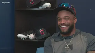 Cleveland Indians outfielder Delino DeShields reveals his musical secret & more: 'Beyond the Dugout'