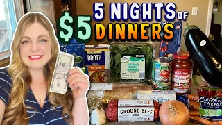 Budget Meal Plan-5 Nights of $5 Dinners