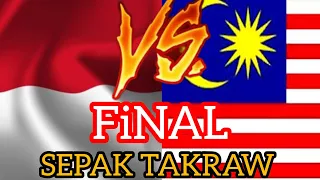 FINAL SEPAK TAKRAW SEA GAMES 2023!! INDONESIA vs MALAYSIA!!  #seagames2023