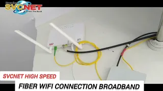 Fiber WIFI Connection Installation Free + wifi Router Free OTT Plan Available SVCNET BHIWANDI