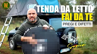 Tenda da tetto Fai da te | 60.000km dopo - PREGI e DIFETTI