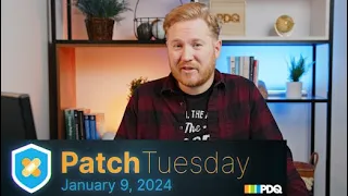 Patch Tuesday January 2024