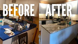 Kitchen Before and After w/ Jackie of All Trades