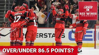 The Red Wings Over/Under Is Set at 86.5 Points -- Can They Hit the Over?