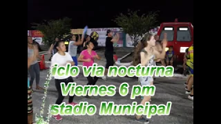 Reinicio de la Ciclovia Nocturna