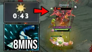 GG ZERO MINUTE DELETE MID QOP - INSANE 8Mins Blink Pudge Incredible Hook No Mercy | Genius Pudge