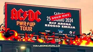 AC/DC - RCF Arena - Reggio Emilia - POWER UP Tour Europe 2024 - Milano