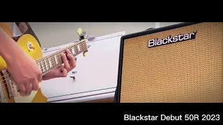 Blackstar Debut 50R 2023, (with a Gibson R7 in a big room) Surprisingly good!