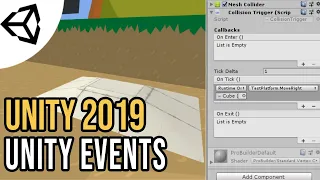 I use Unity Events [Tutorial][C#] - Unity tutorial 2019