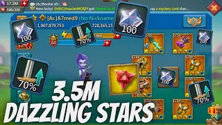 Lords Mobile - A7med9 spending 3.5M Dazzling Stars