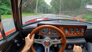 1968 Bizzarrini 5300 GT Strada - POV Test Drive by Tedward (Binaural Audio)