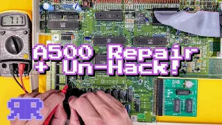 Mysterious Amiga 500 Fault + Vampire Chipmem Un-Hack!