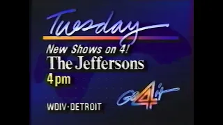 WDIV Detroit 1984 The Jeffersons Promo Syndication