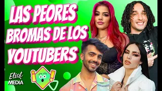 ¡LAS MEJORES BROMAS ENTRE YOUTUBERS! 😂 3 DE ELLOS TERMINARON LLORANDO...