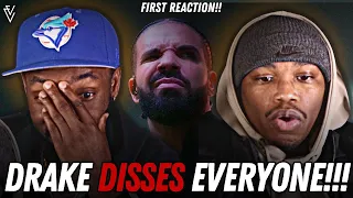 Drake - Push Ups (KENDRICK LAMAR DISS) | FIRST REACTION