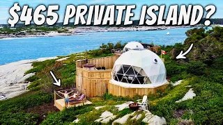 We Rented a Private Island in Canada 🇨🇦 (Full Tour of Our Luxury Dome)