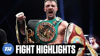 Josh Taylor Gets Knocked Down, Rallies, Retains Undisputed Titles in Fight of the Year | HIGHLIGHTS