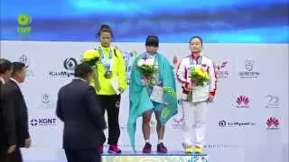 Women 53kg Medals 2014 World Weightlifting Championships